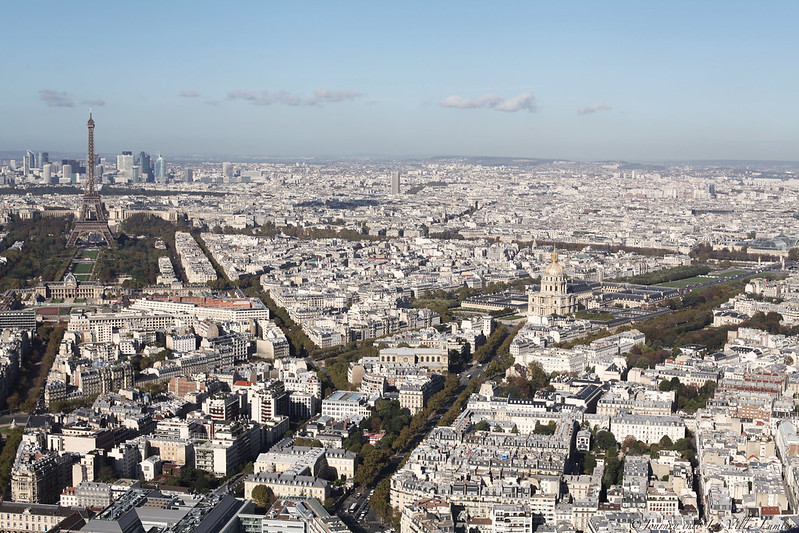 Views of Paris form Montparnasse Tower