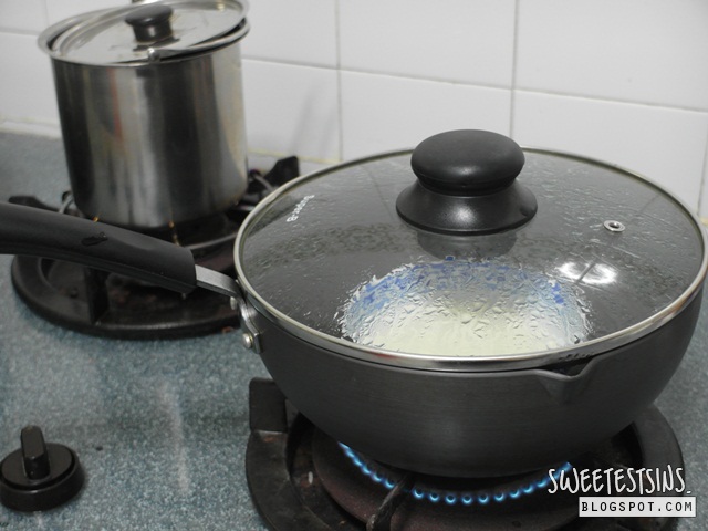 steamed egg white milk pudding recipe 鮮奶燉蛋食谱 (11)