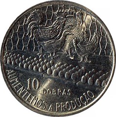 St Thomas and Price 10 Dobras 1977