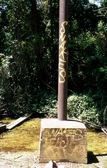 20 - C&O James River Lead - "Snakes" Graffiti on First Telltale - June 29, 2013