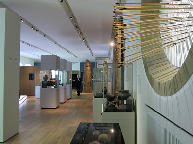 View inside the exhibition
