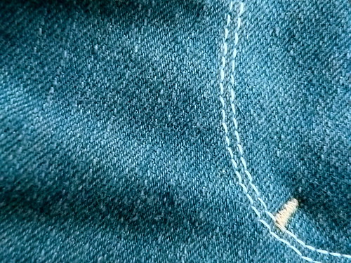 Forever In Blue Jeans: Fly Topstitching