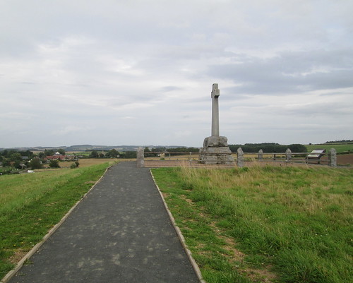 Flodden Memorial from path
