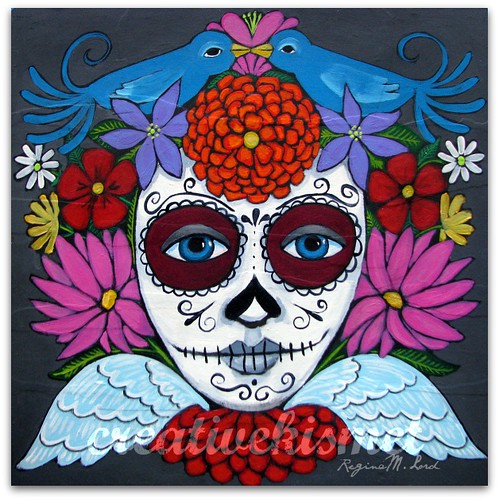 Day of the Dead art by Regina Lord