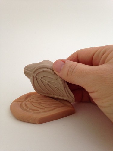 CraftyGoat's Notes: Press clay into reverse mold to create your pendant