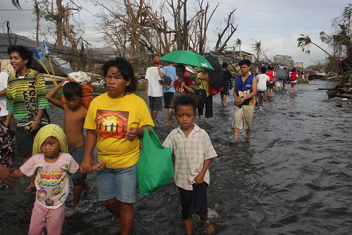 氣候變化若無法減緩，菲律賓等國則急需各方幫助以適應氣候變化。圖片來源：Nove foto da Firenze