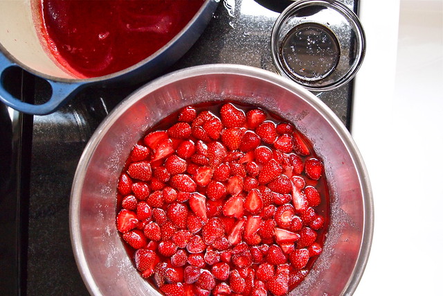 Macerated berries