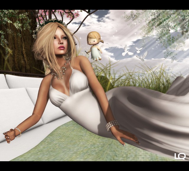 Baiastice_Arya Dress & Alouette - Forest Canopy Bed - 2