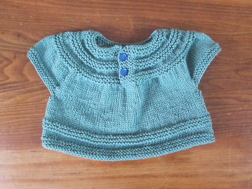 In threes cropped pullover