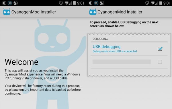 CyanogenMod Installer удален