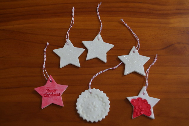 Baking Soda Clay Ornaments