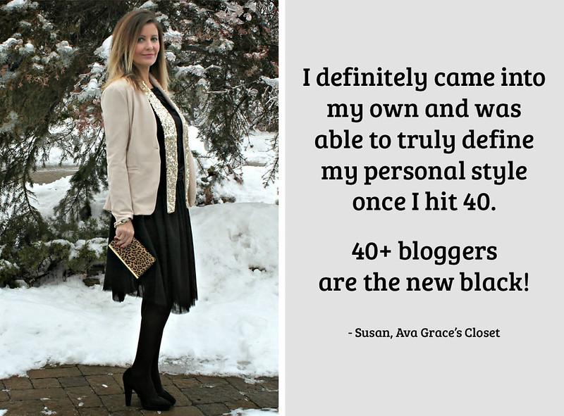 Susan, Ava Grace's Closet on being a 40+ fashion blogger