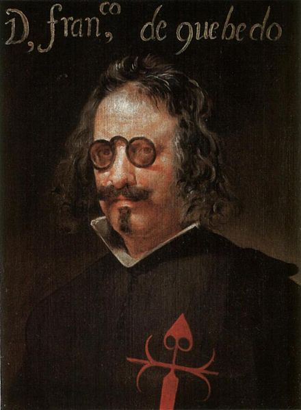 12. Retrato de Francisco de Quevedo. Obra atribuida a John Vanderham