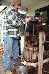 Cider Pressing in Vermont