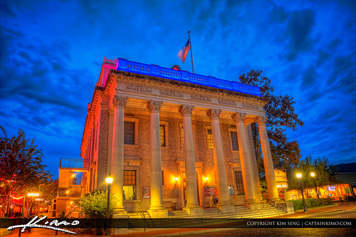 Hippodrome-State-Theatre-Gainesville-Florida-at-Night by Captain Kimo
