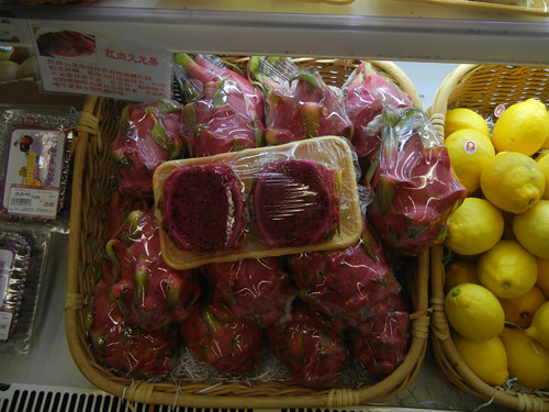 DSCN9617 _ Dragon Fruits, Supermarket, Shenyang, China
