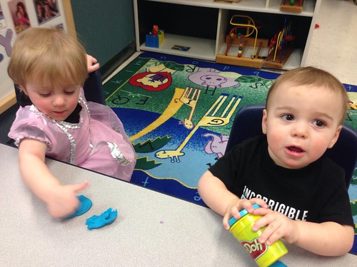Martin and Elliott at Day Care