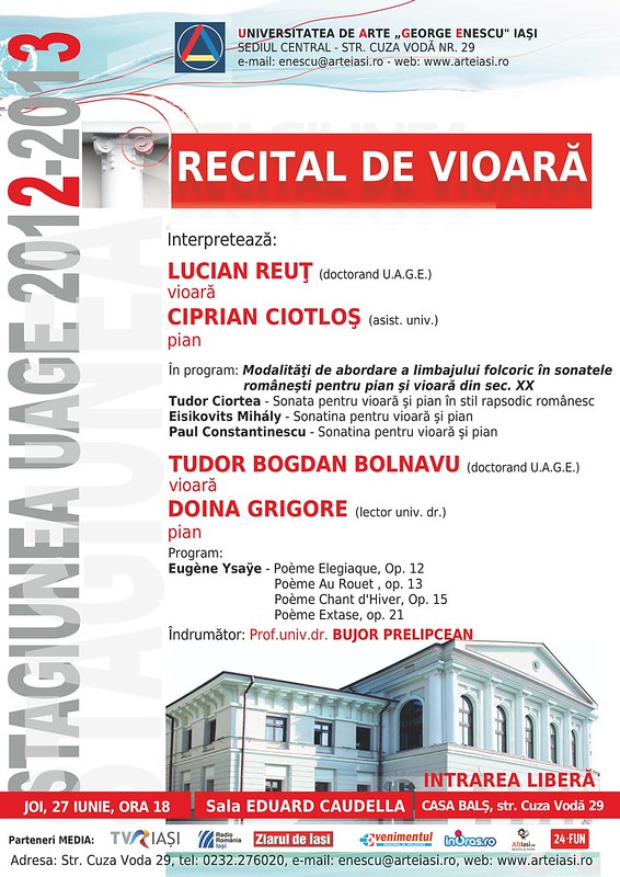 2013.06.27.Recital vioara Reut - Bolnavu
