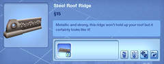 Steel Roof Ridge