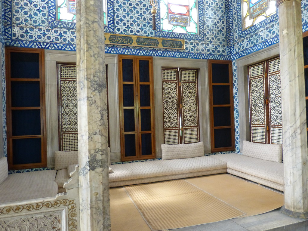 Audience Hall interior, Topkapi