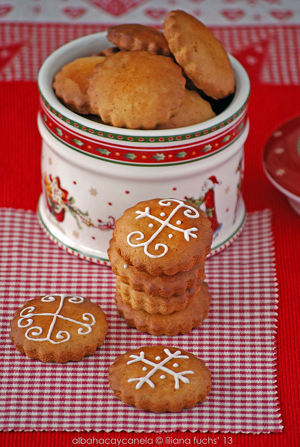Honey christmas cookies