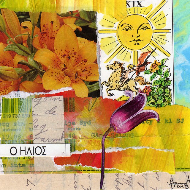 Collage: O Ilios - The Sun  (Copyright Hanna Andersson of www.ihanna.nu)