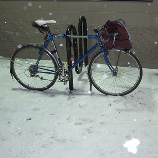 Snow day project bike