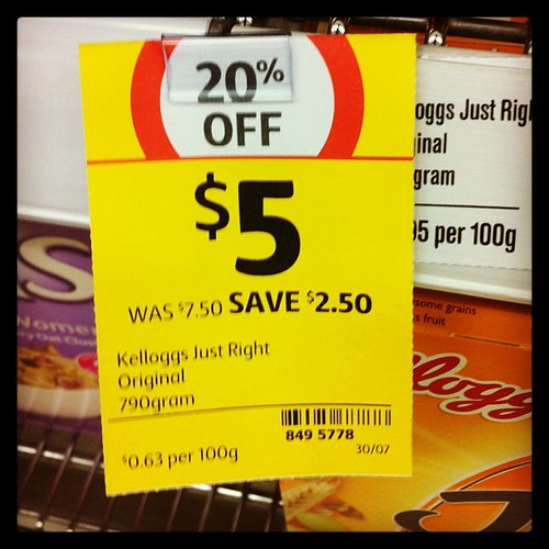 $2.50 is not 20% of $7.50. #coles #sign #fail
