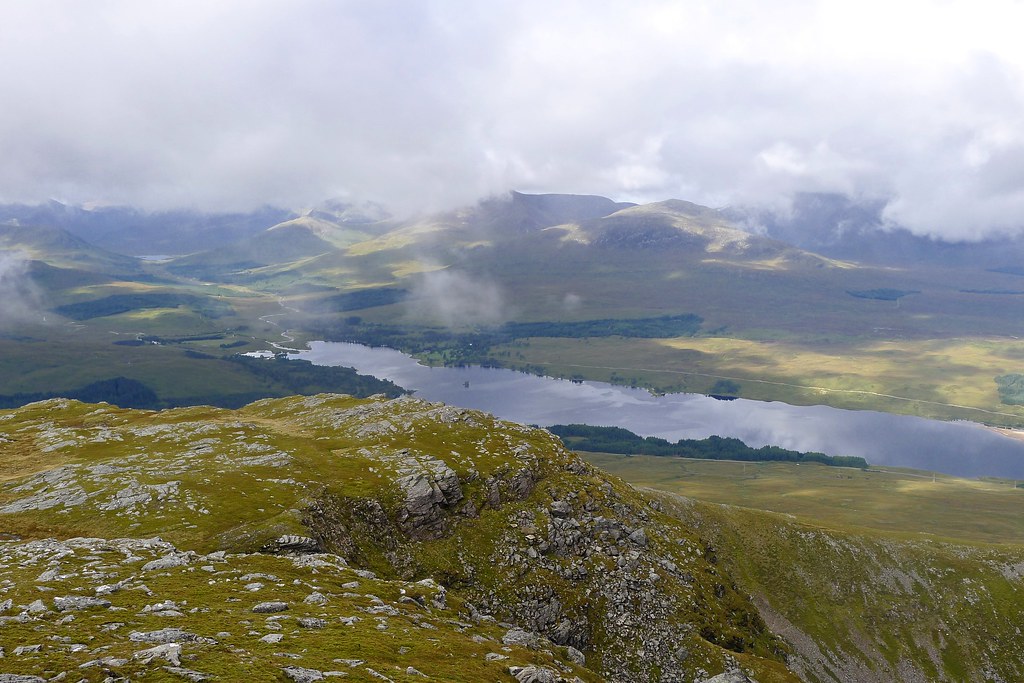 The Black Mount and Loch Tulla