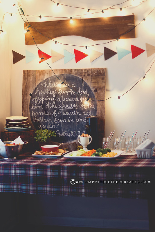 Rustic Baby Shower for Boy