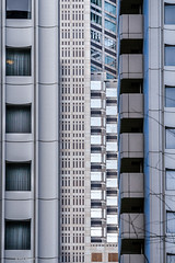 Tokyo architectural mishmash
