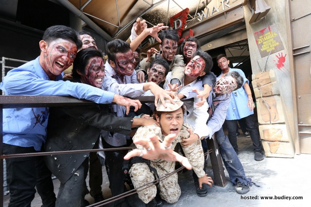 What will you do when WWZ take place - Experience WWZ LIVE in Scream Park @ Sunway Lagoon