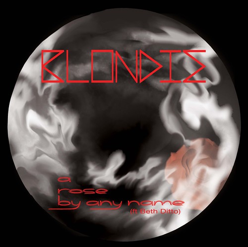 Blondie -Rose Single CD label