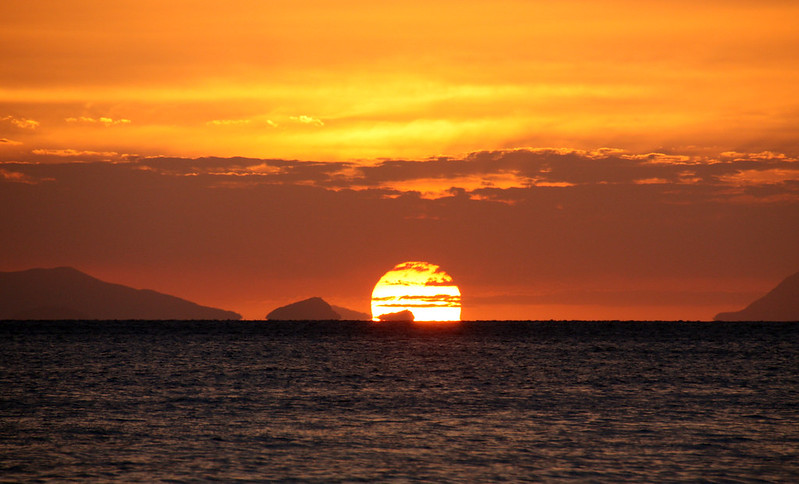 Sundown at Whitsunday Islands