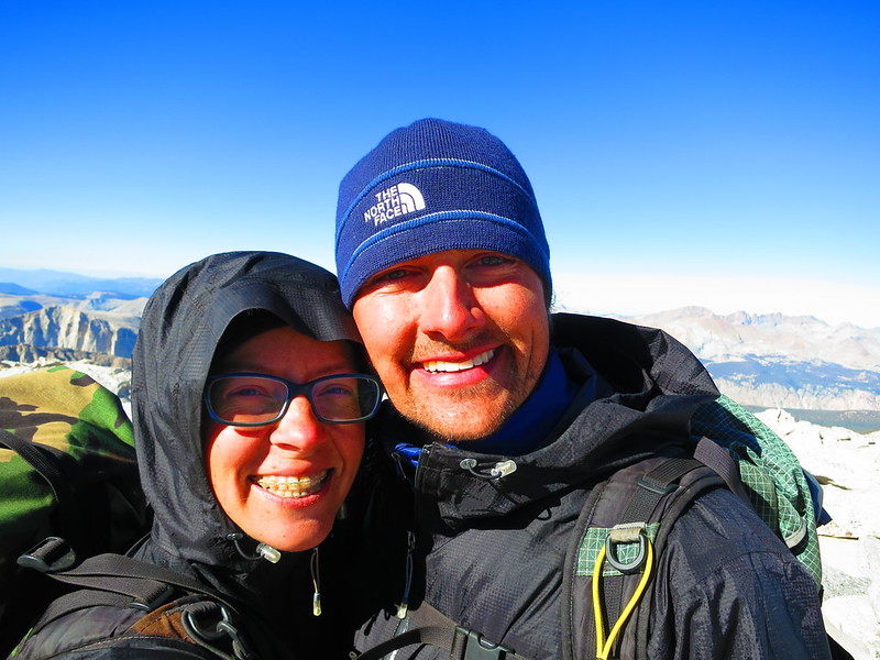 alice and russell on mt whitney summit