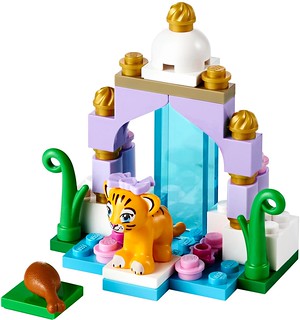 Tiger's Beautiful Temple #41042 the build