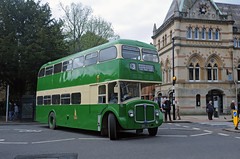 MAYDAY running around Winchester for vintage buses
