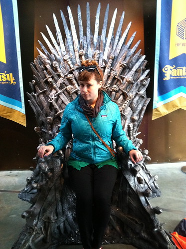 I sit on the Iron Throne