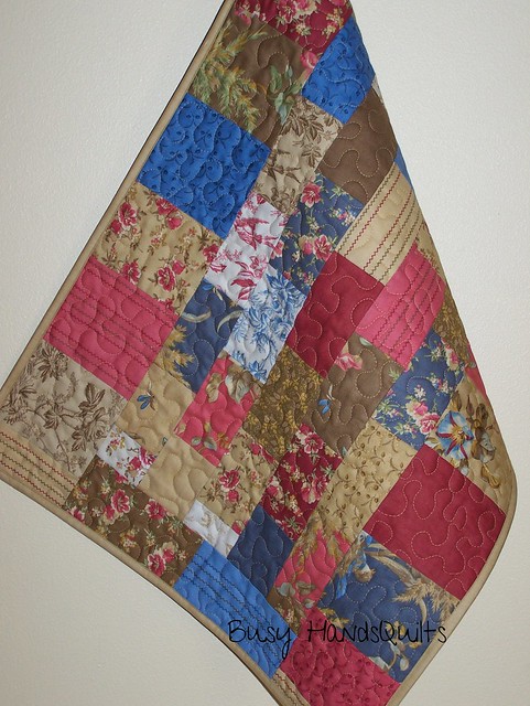 Scrappy Meadow Table Runner Quilt