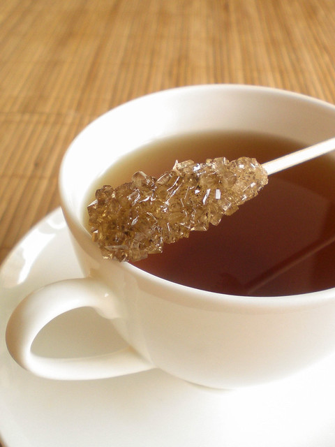 чай с леденцовым сахаром