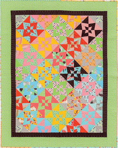 Wham quilt - from Becoming a Confident Quilter, my book