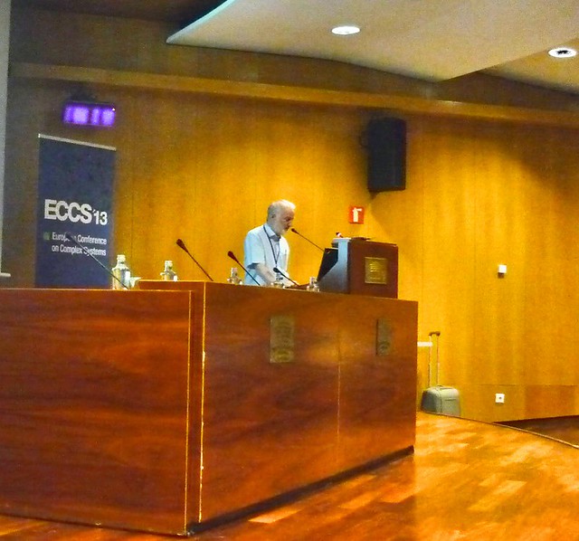 Jeff Johnson presenting at ECCS'13