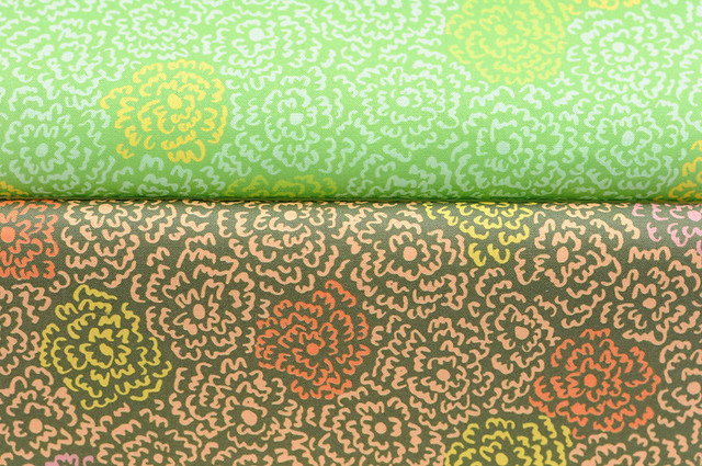 new fabric collection:  firefly flowers