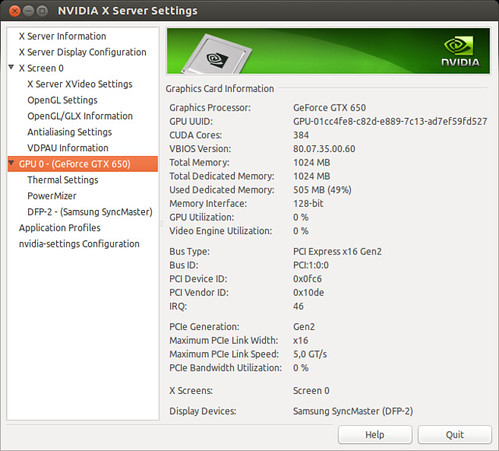 NVIDIA 331.20 Linux Display Driver