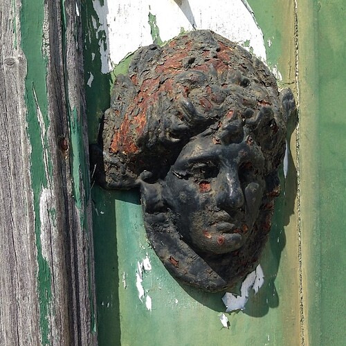 #Sad #green #door #knob by Joaquim Lopes