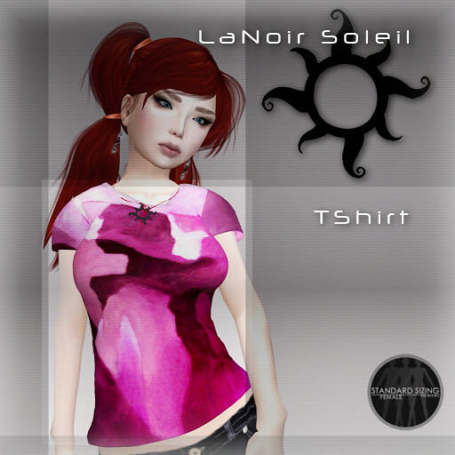 [ LNS ] MESH TSHIRT SS10 - PINK OBSCURITY