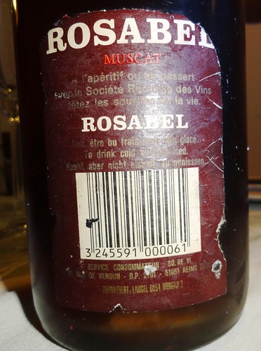 Rosabel Muscat Etikett alt