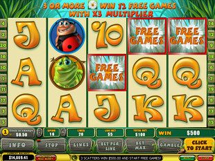 free Happy Bugs free spins feature