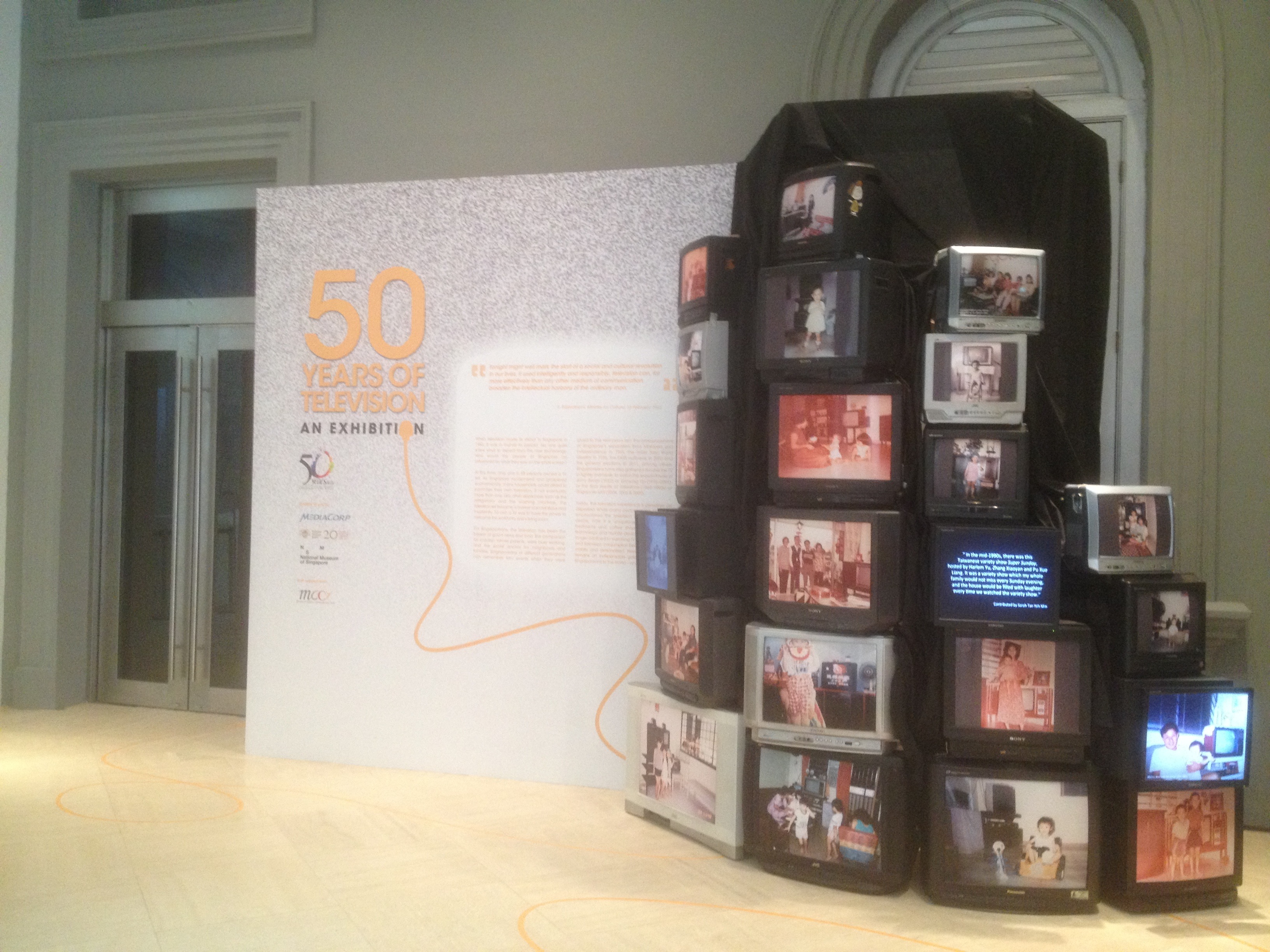 Opening tomorrow: "50 Years of Television: An Exhibition"