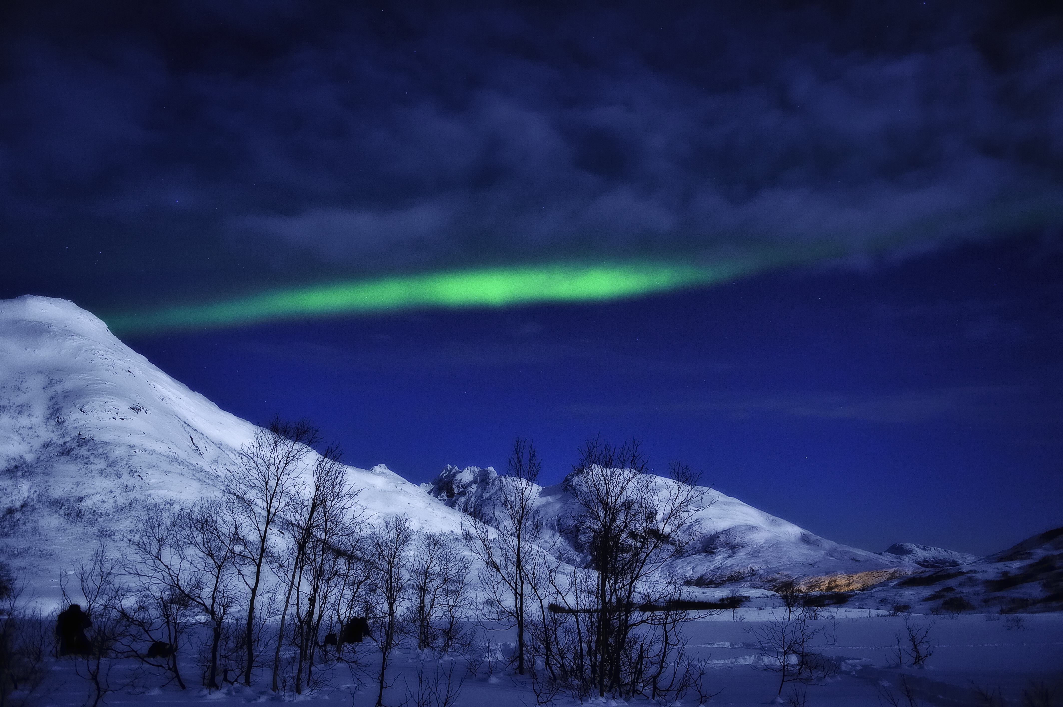 Northern Lights outside Tromso, Norway